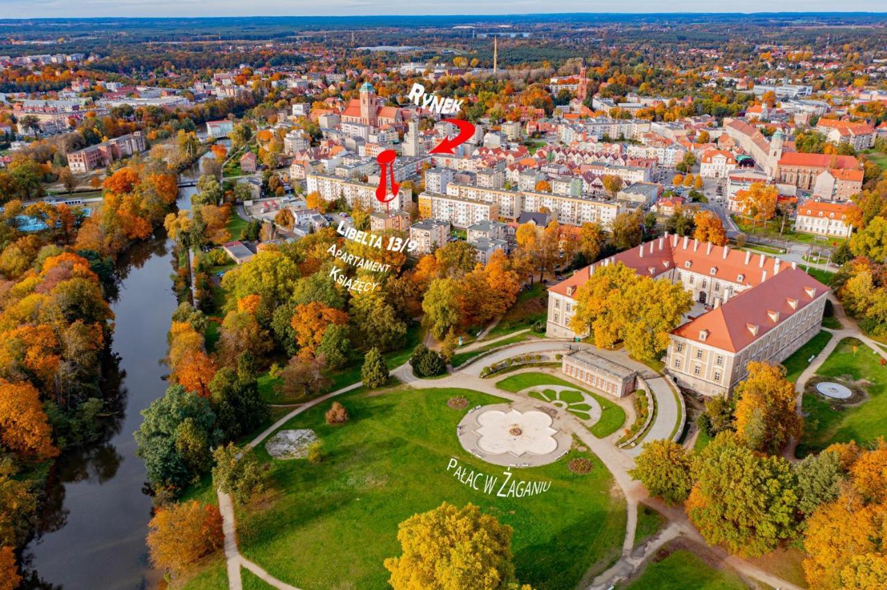 Apartament Ksiazecy Przy Palacu - Klimatyzacja Żagań Esterno foto